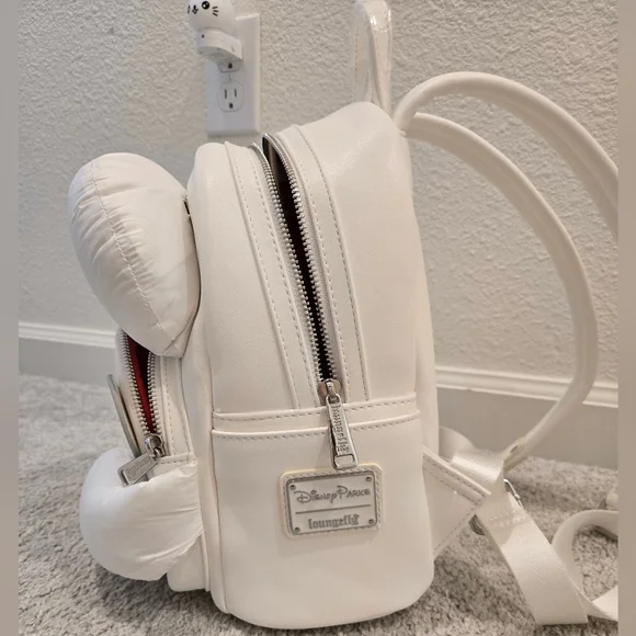 White and Orange Kids Backpack